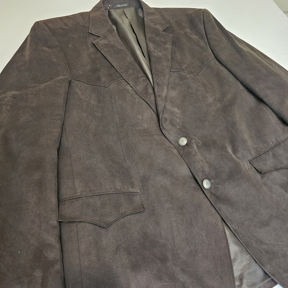 Men's Brown Western Blazer